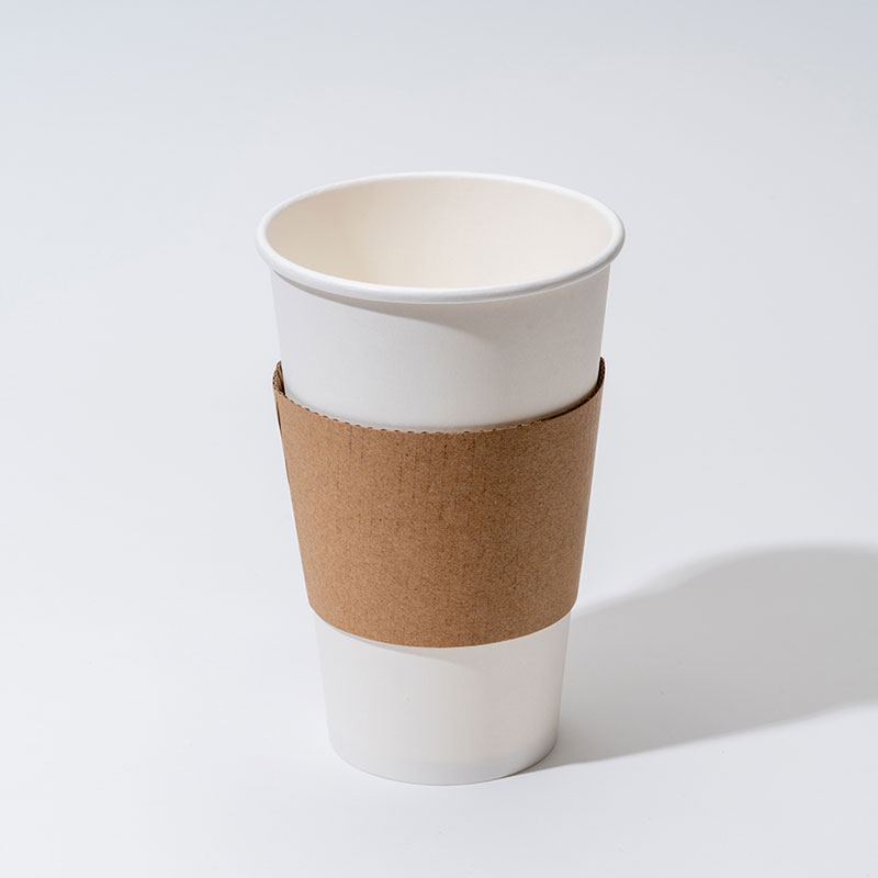 Capulus capulus calicem cum manicis compostable logo