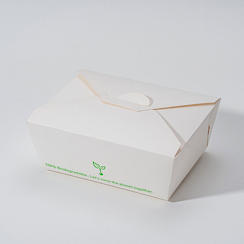 Compostable Prandium Paper Box pro Food Trucks
