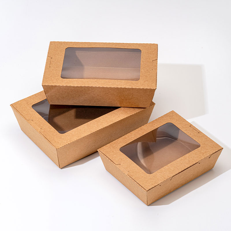 Lunch Paper Box With Window