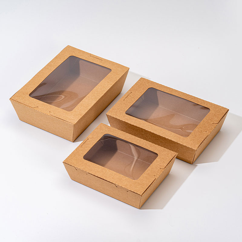 Lunch Paper Box With Window
